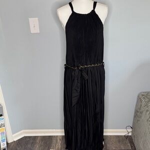 Elegant Black City Chic Maxi Dress